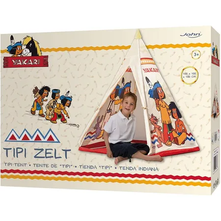 John - Yakari Tipi Zelt - Indianerzelt, Wigwam, Spielzelt