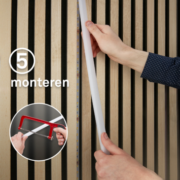 Briloner Pimp your Panel starterset ledstrip aan/uit 2.6M 3000K