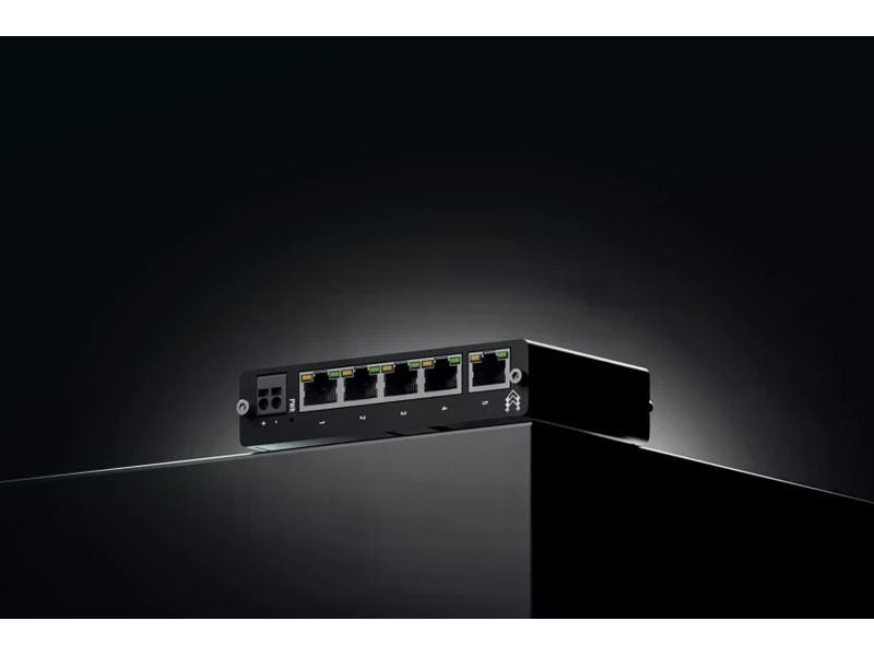 Teltonika Rail Switch TSW010 5 Port Switch mit DIN-Schiene
