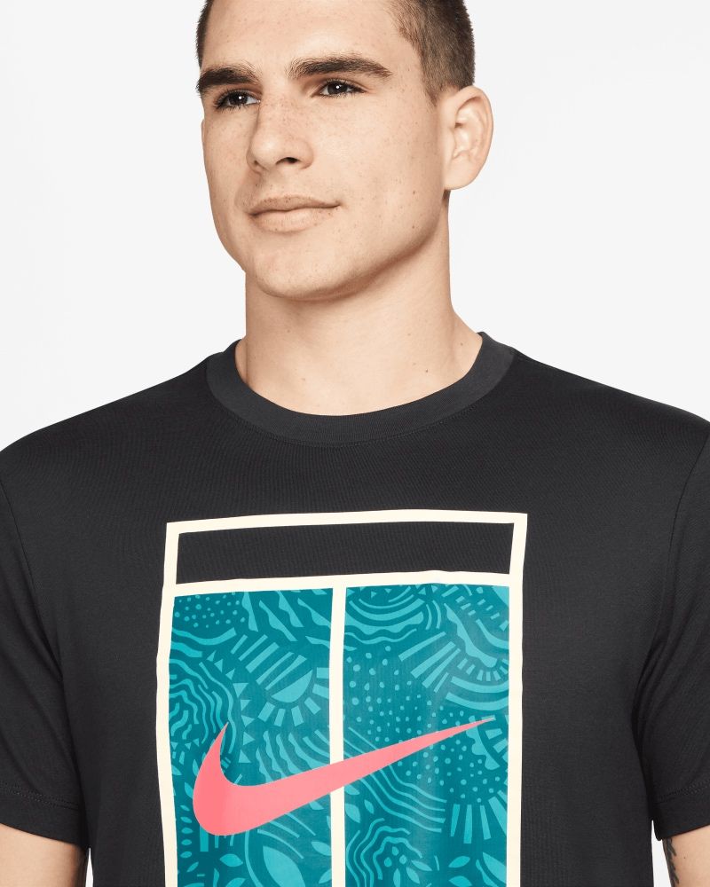 T-shirt Nike NikeCourt Noir pour homme