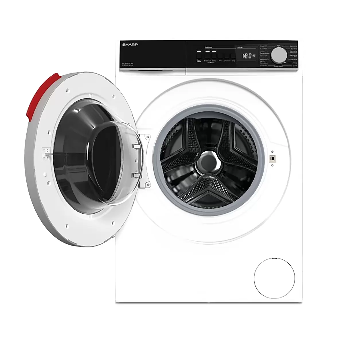 Sharp Waschmaschine ES-NFB814CWA-DE weiss,schwarz