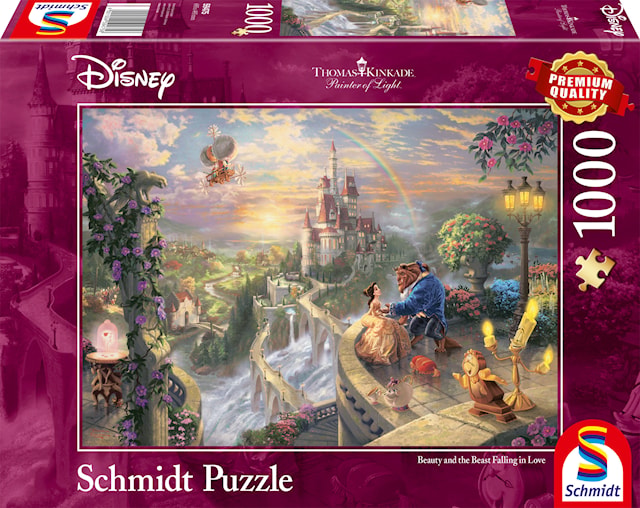 Puslespill Disney Beauty and the Beast 1000 brikker, Schmidt