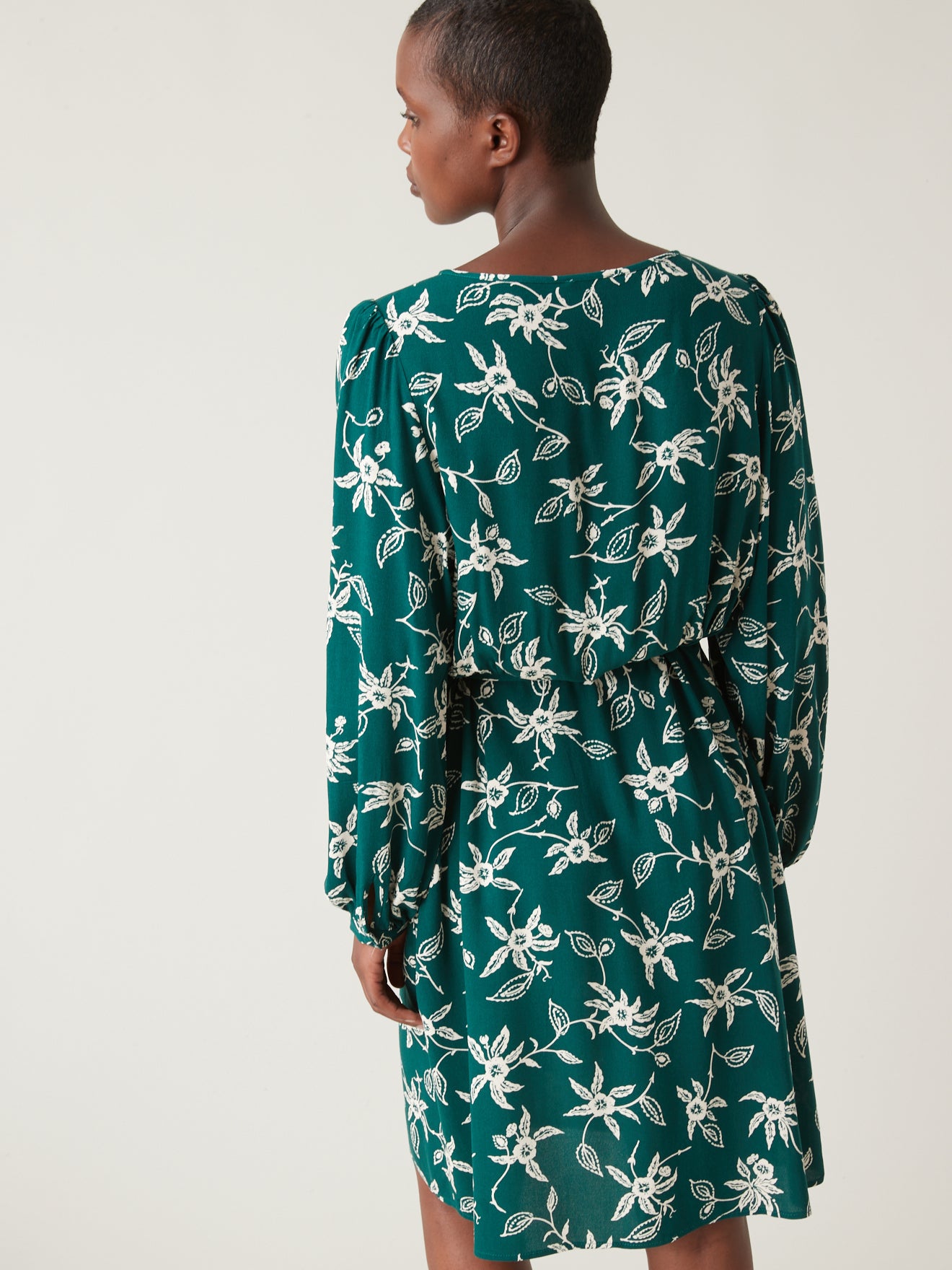 Robe courte femme imprimé Thais