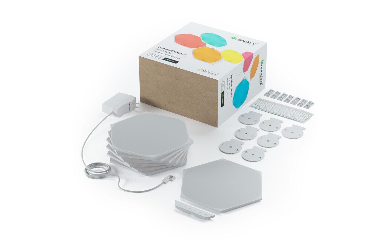 Panel Shapes Hexagons Starter Kit, 9 Stk.<br>Shapes Hexagon Starterkit