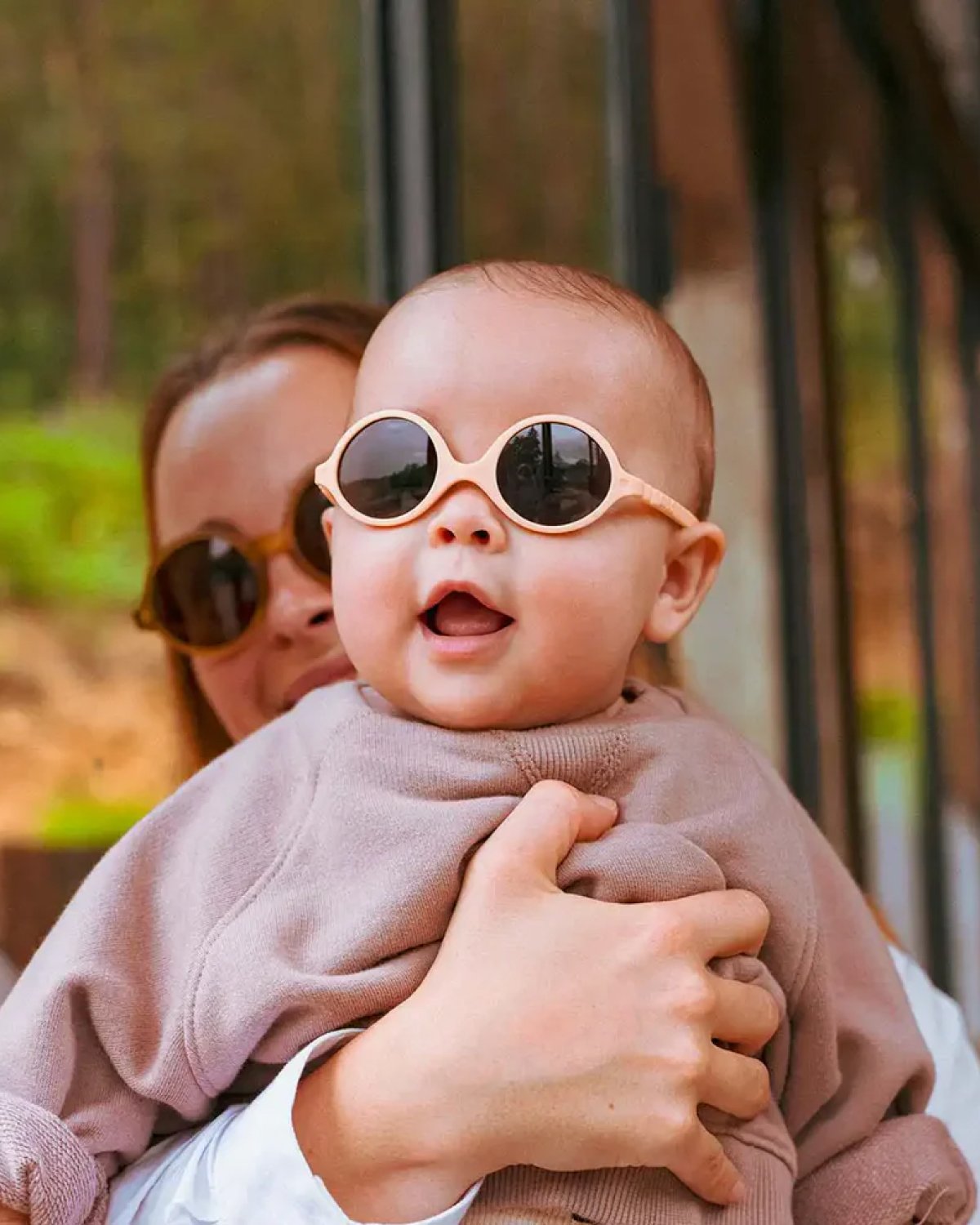 Solbriller Baby 0-1år – Fleksible & Uknuselig – Reversible 2i1 Størrelse | Diabola 2.0