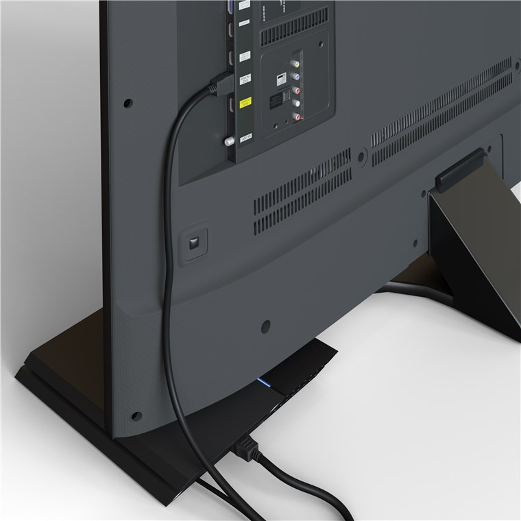 (0.5m) Ultra Highspeed 3D / 8K FullHD HDMI 2.1 Kabel mit Ethernet Audio/Video Verbindungskabel (41081) - Schwarz