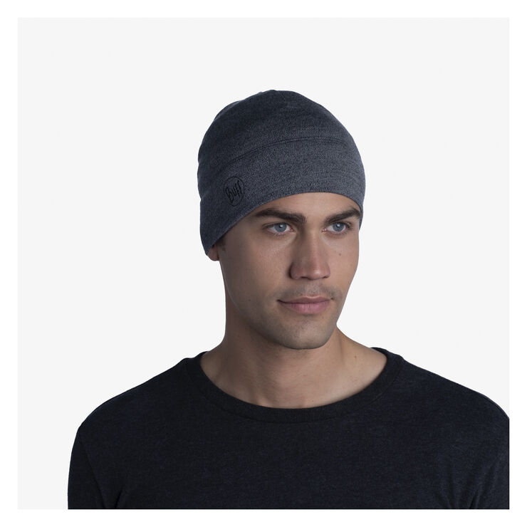 Buff Buff Merino MW Beanie Grå