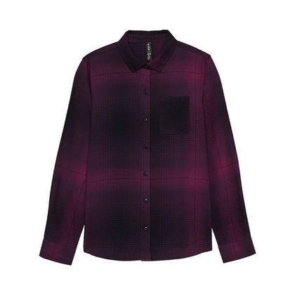 Chemise Fox TRAILDUST FLANNEL FEMME - Rouge