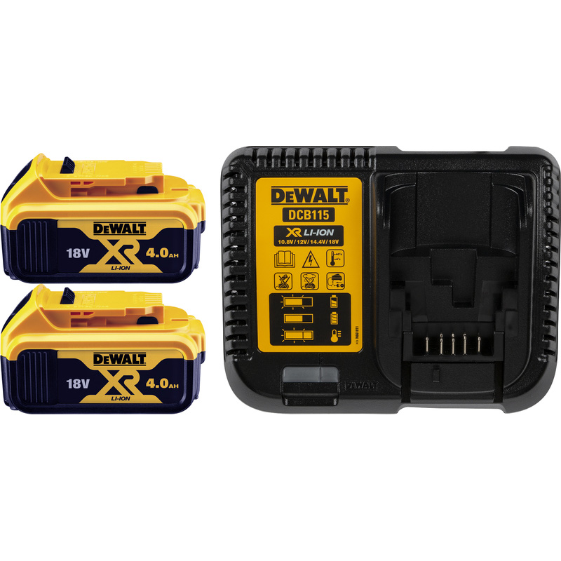 DeWALT XR DCK2023M2T-QW combopack 18V 2x 4,0Ah Li-ion