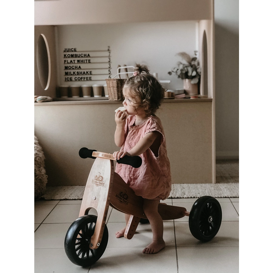 Kinderfeets® 2-in-1 Dreirad Tiny Tot Plus Bambus