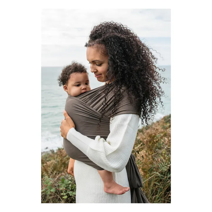 Solly Baby Echarpe de portage en modal | Chocolat