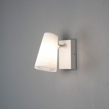 Konstsmide wandlamp Fano matwit