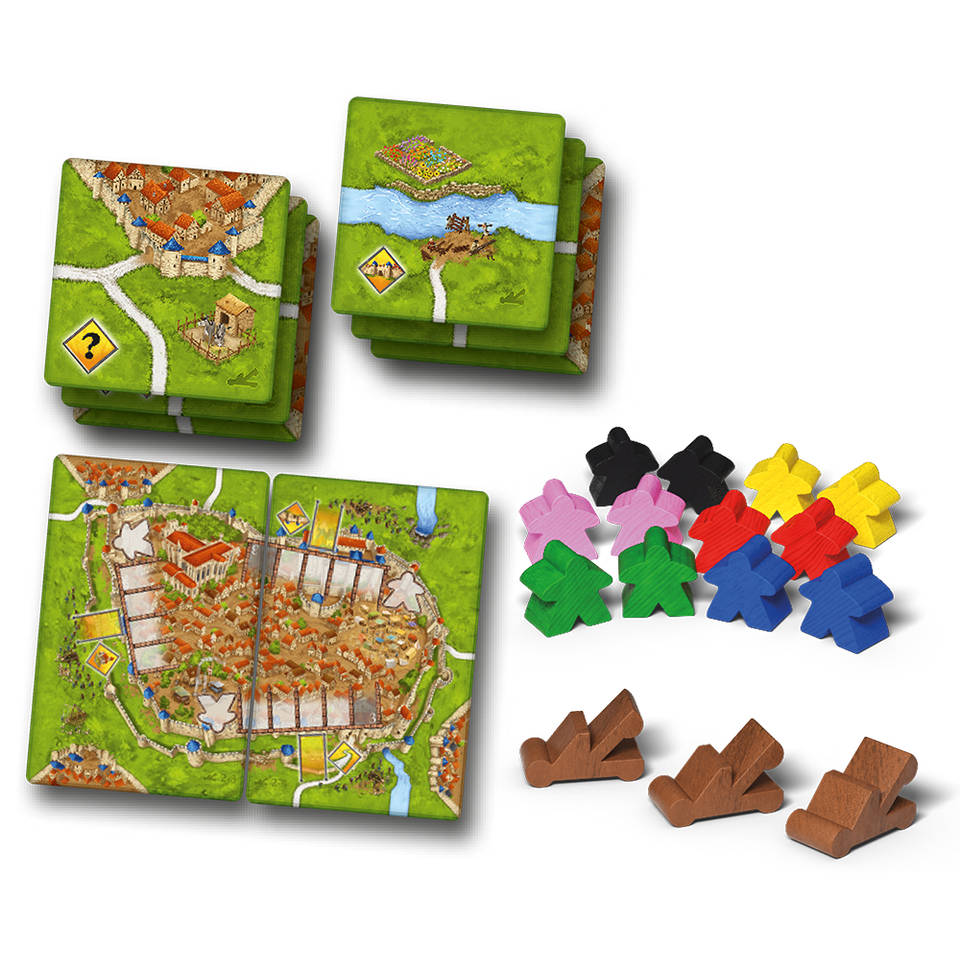 Carcassonne uitbreiding Aanval & afweer