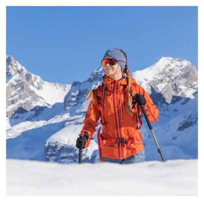 Veste Hardshell Femme AYAQ Lonak Orange