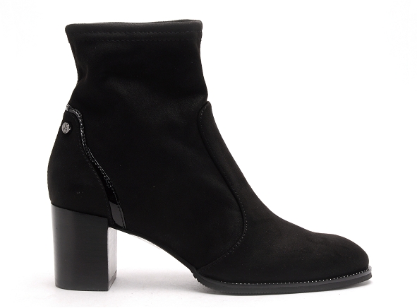 Fugitive boots bottine talons femme gigolo noir