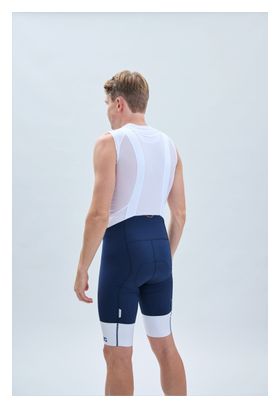 Cuissard Court Poc Raceday Blanc/Bleu