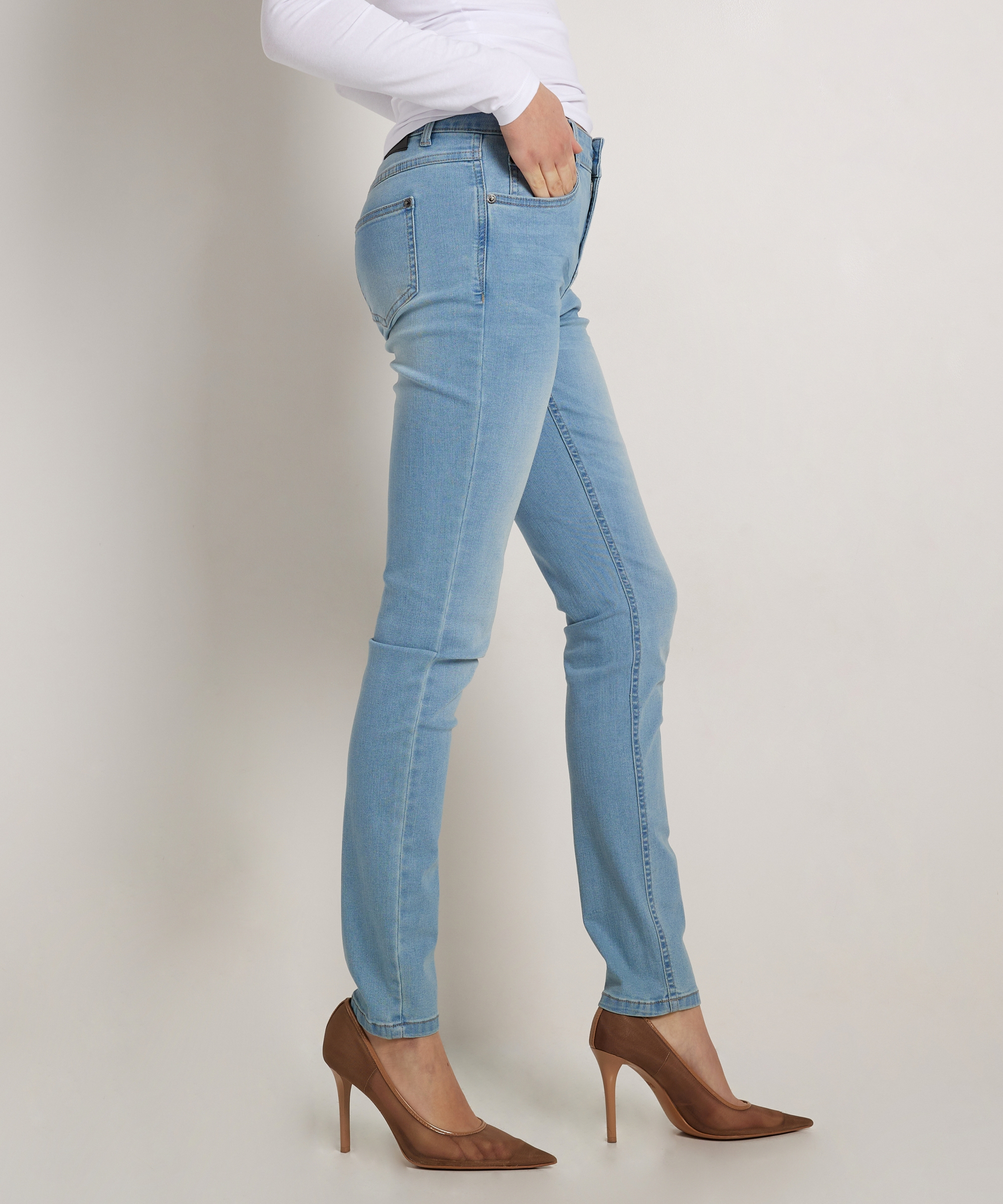 slim fit stretch jeans lucy - licht