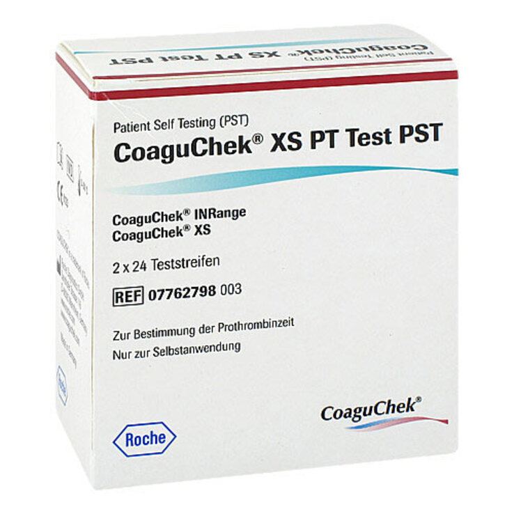 Coaguchek XS PT Test Pst, 2X24 St