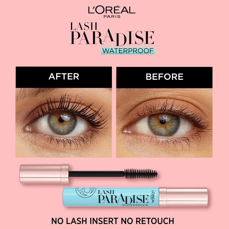 L'Oréal Paris Cosmetics Paradise Extatic Mascara Waterproof 6,4 ml - Black