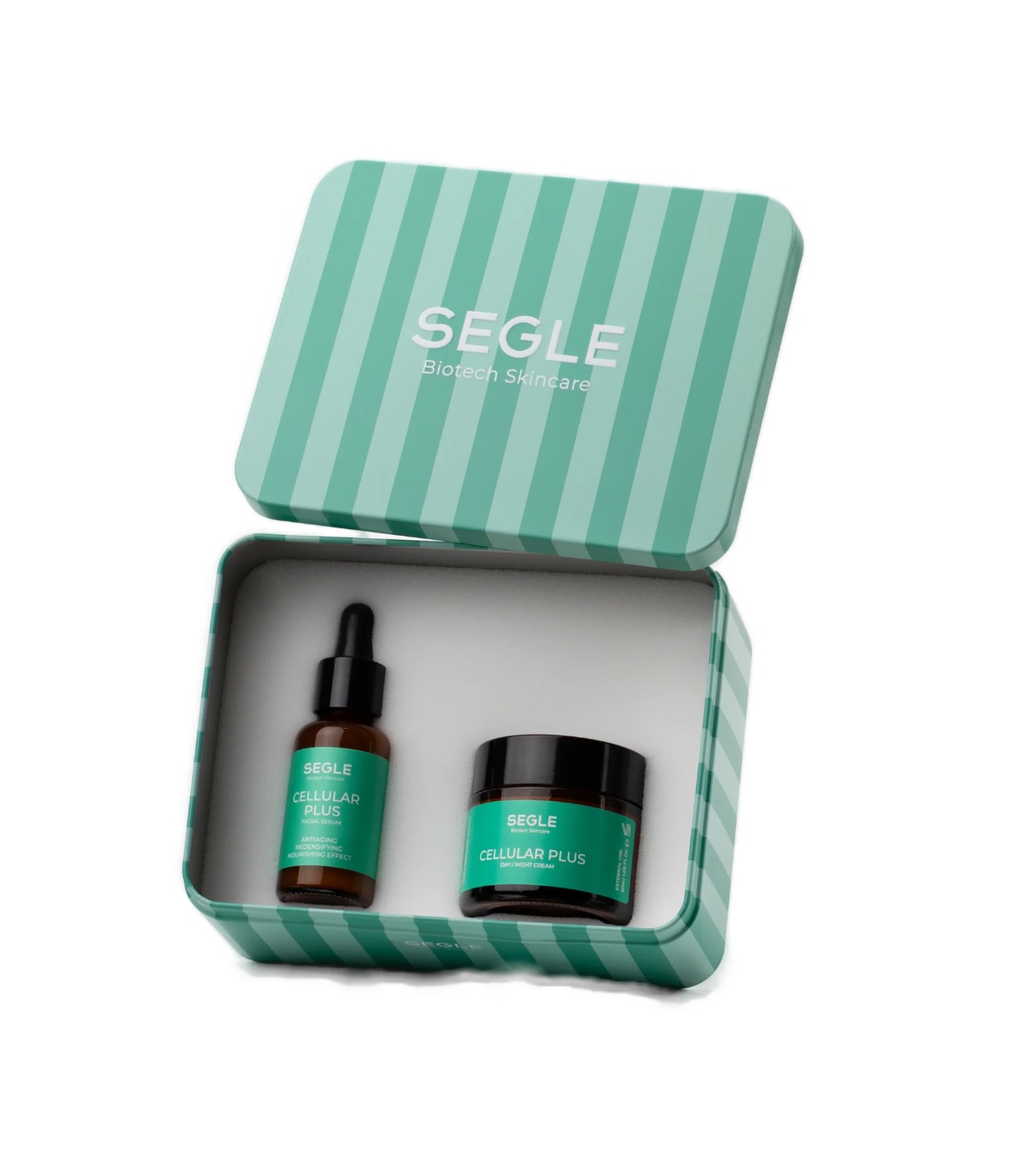 SEGLE - Pacote nutricional antienvelhecimento Sérum + Creme - Cellular Plus