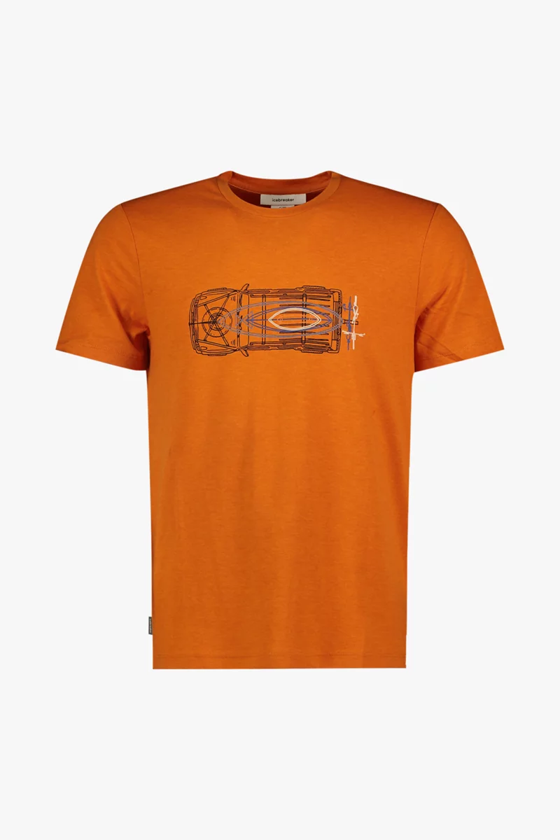icebreaker Merino Central Classic Wirefram Herren T-Shirt