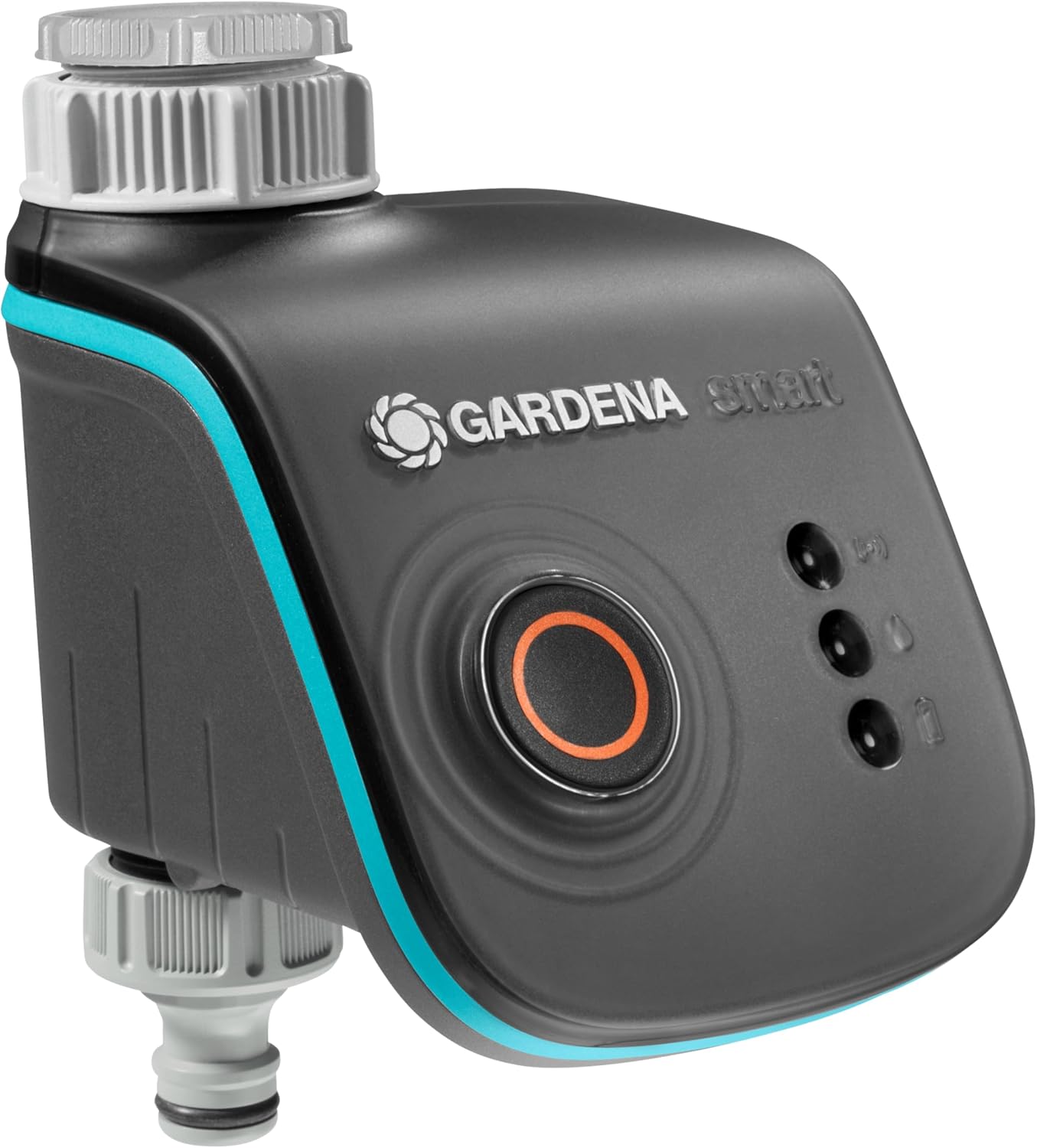 Gardena smart Water Control: Intelligenter Bewässerungscomputer mit smart App steuerbar, Frostwarnsystem, bewährte Ventiltechnik, ideal geeignet für Micro-Drip-System oder Sprinklersystem (19031-20)
