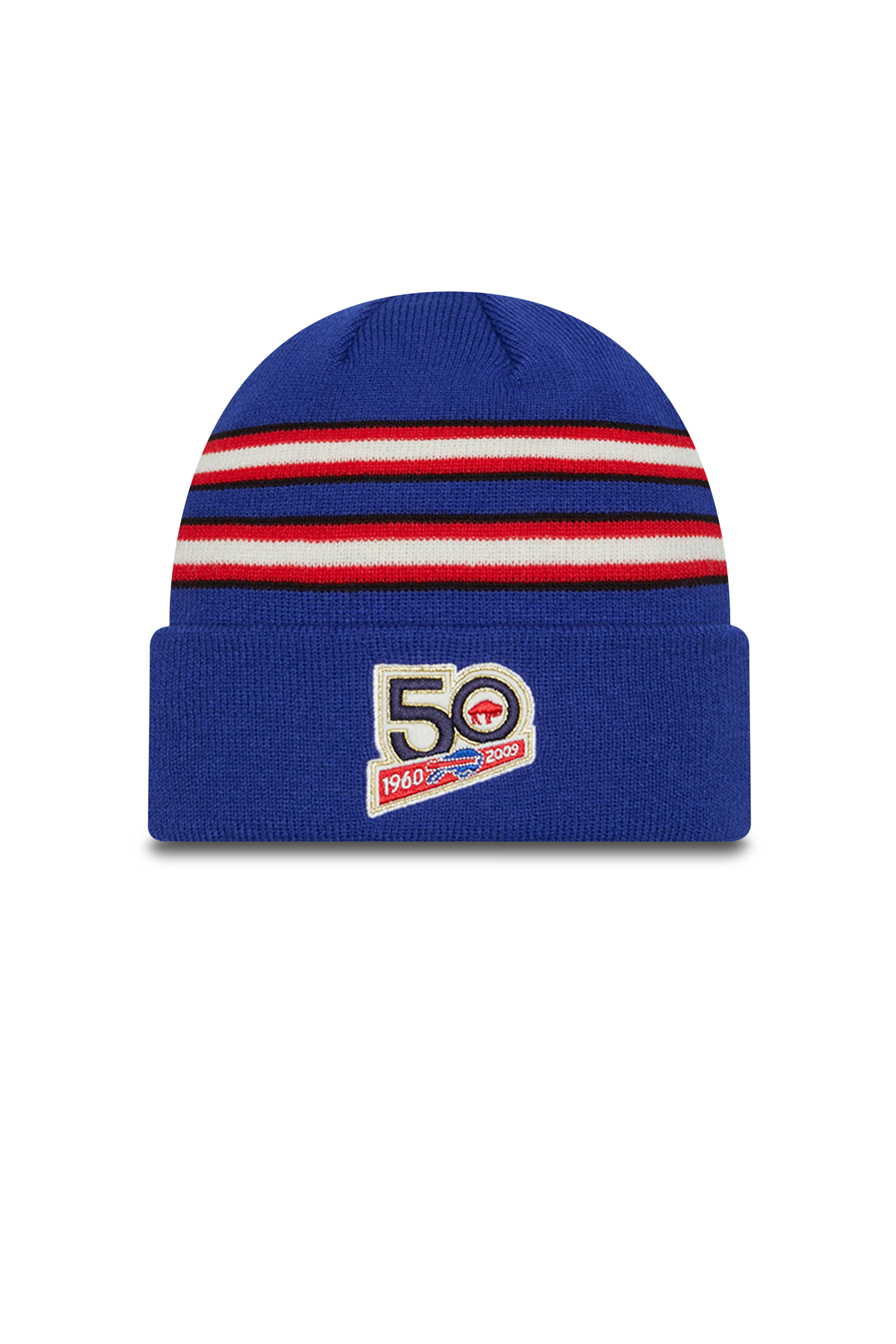 NEW ERA Bonnet RETRO CUFF KNIT, Bleu