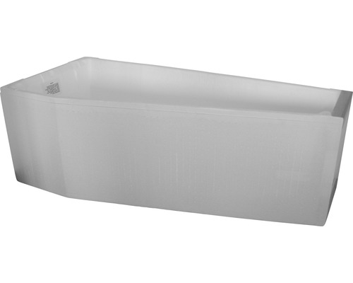 Badkuipdrager voor mini-badkuip, rechtse uitvoering, 1570 x 750 mm