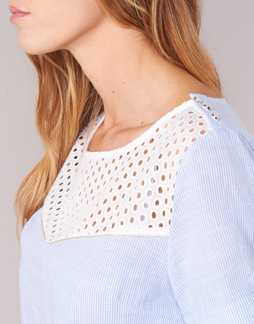 Betty London - GERMA - Blanc / Bleu