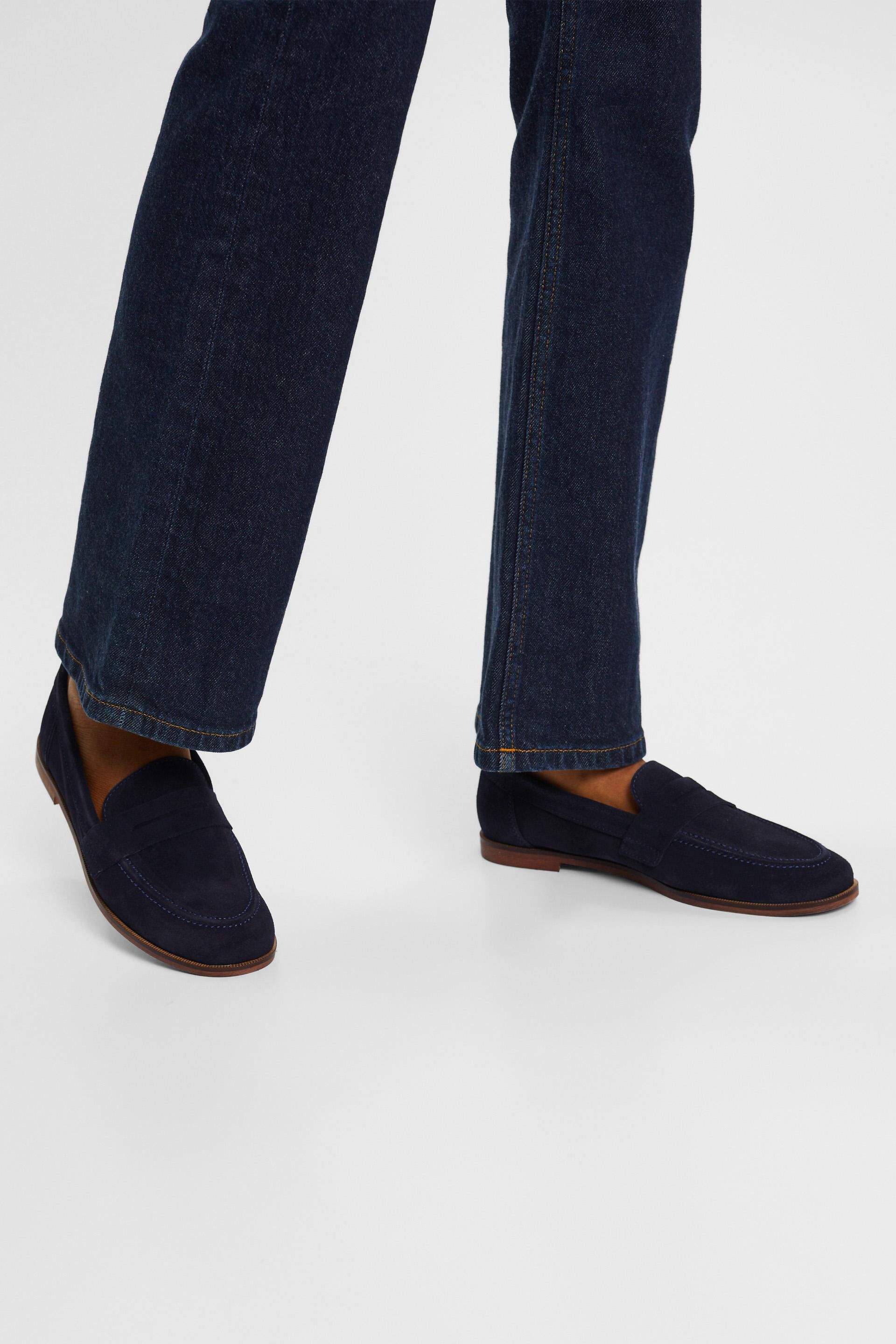 Mocassins en daim