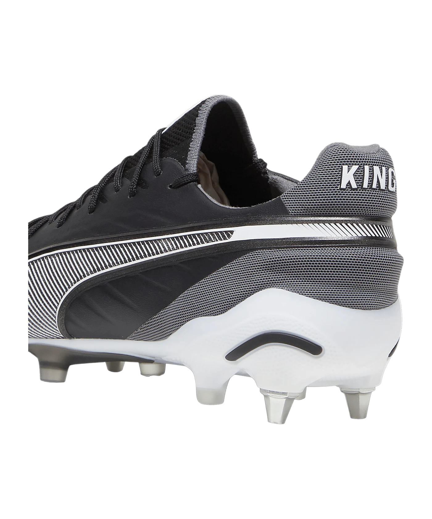 PUMA KING Ultimate MxSG Eclipse Schwarz Weiss F01