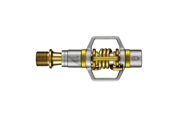 Crankbrothers Eggbeater 11 sølv/guld