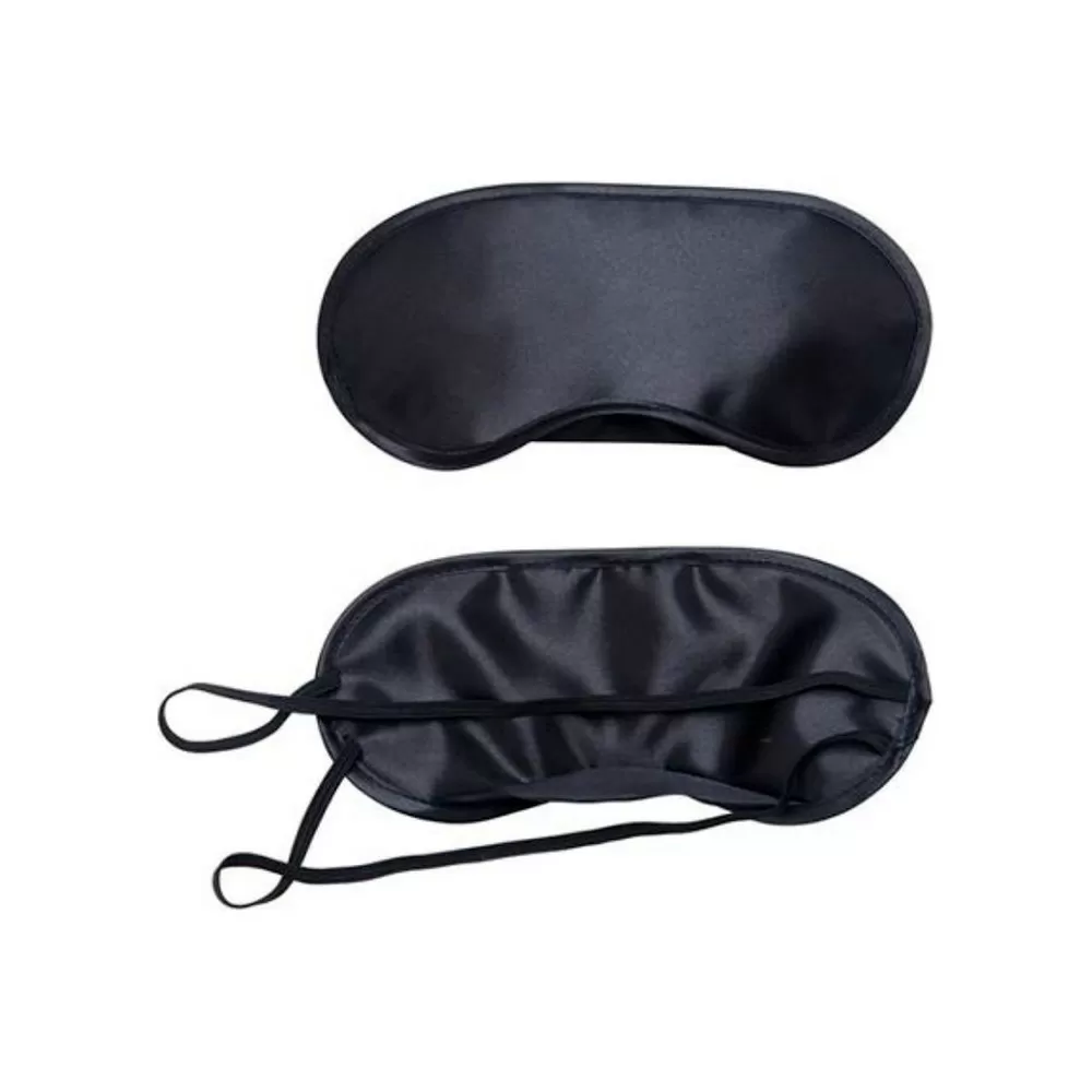 UNIQ Satin Sovemaske Sort  - 1 stk.