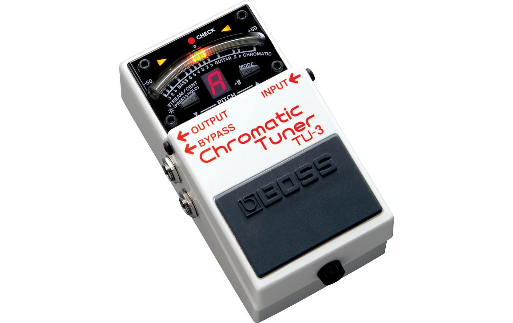 Pedal TU-3Unverwüstlicher Tuner im beliebten Bodentreter-Format