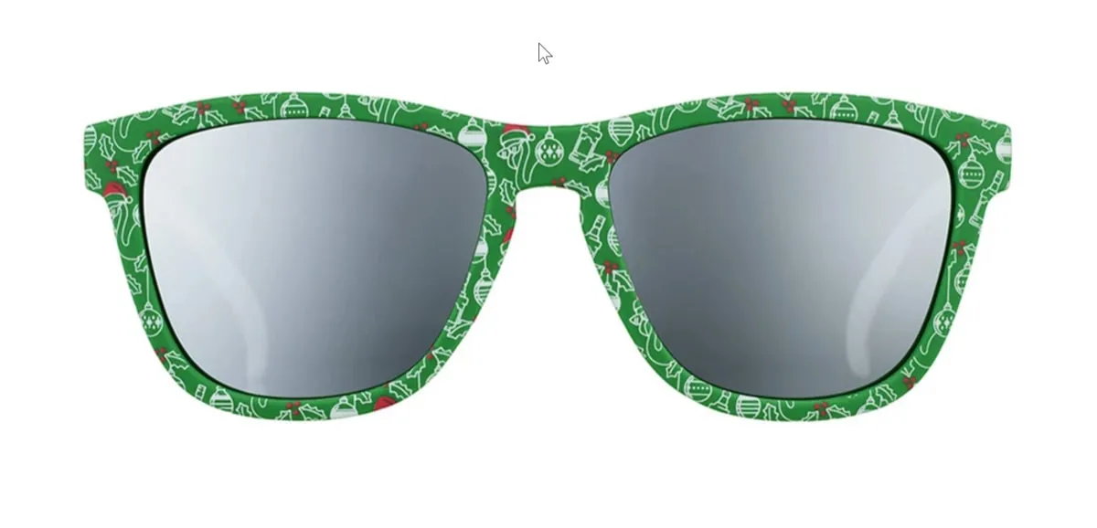 Goodr Sunglasses Nessy's Midnight Orgy Santa Isn`T Real