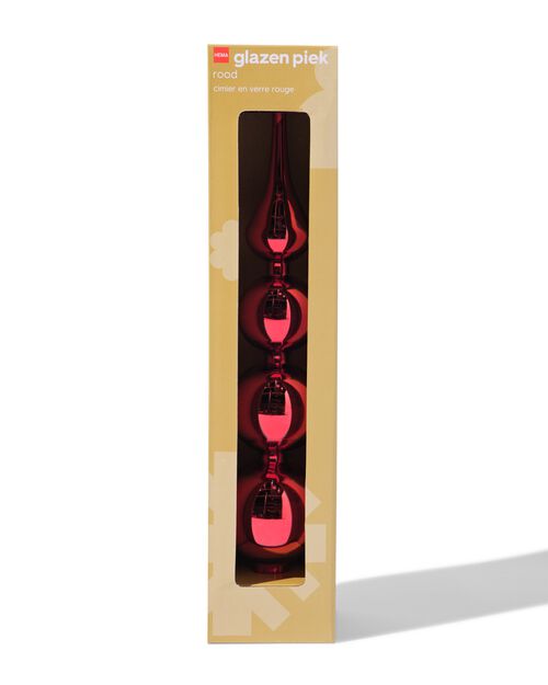 point de sapin rouge