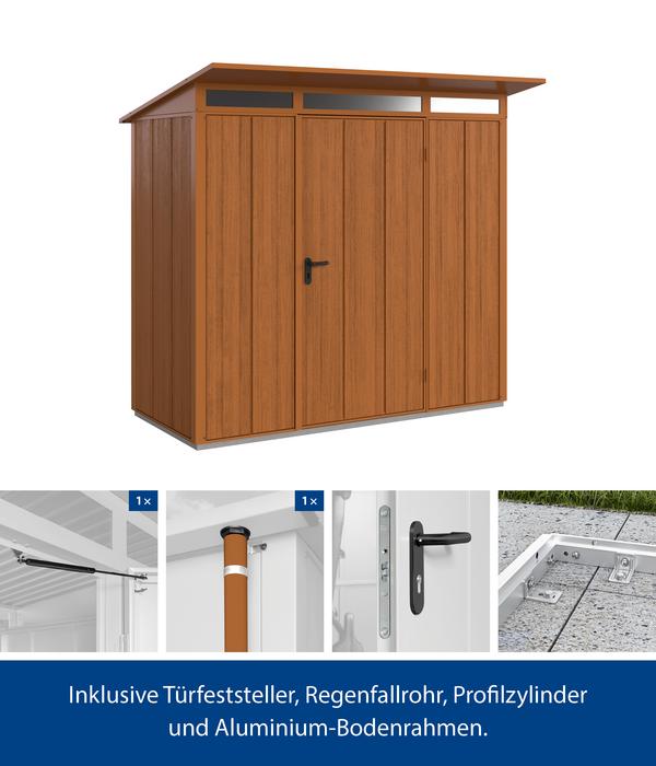 Hörmann Berry-Gerätehaus Modern-P Typ 1, ca.