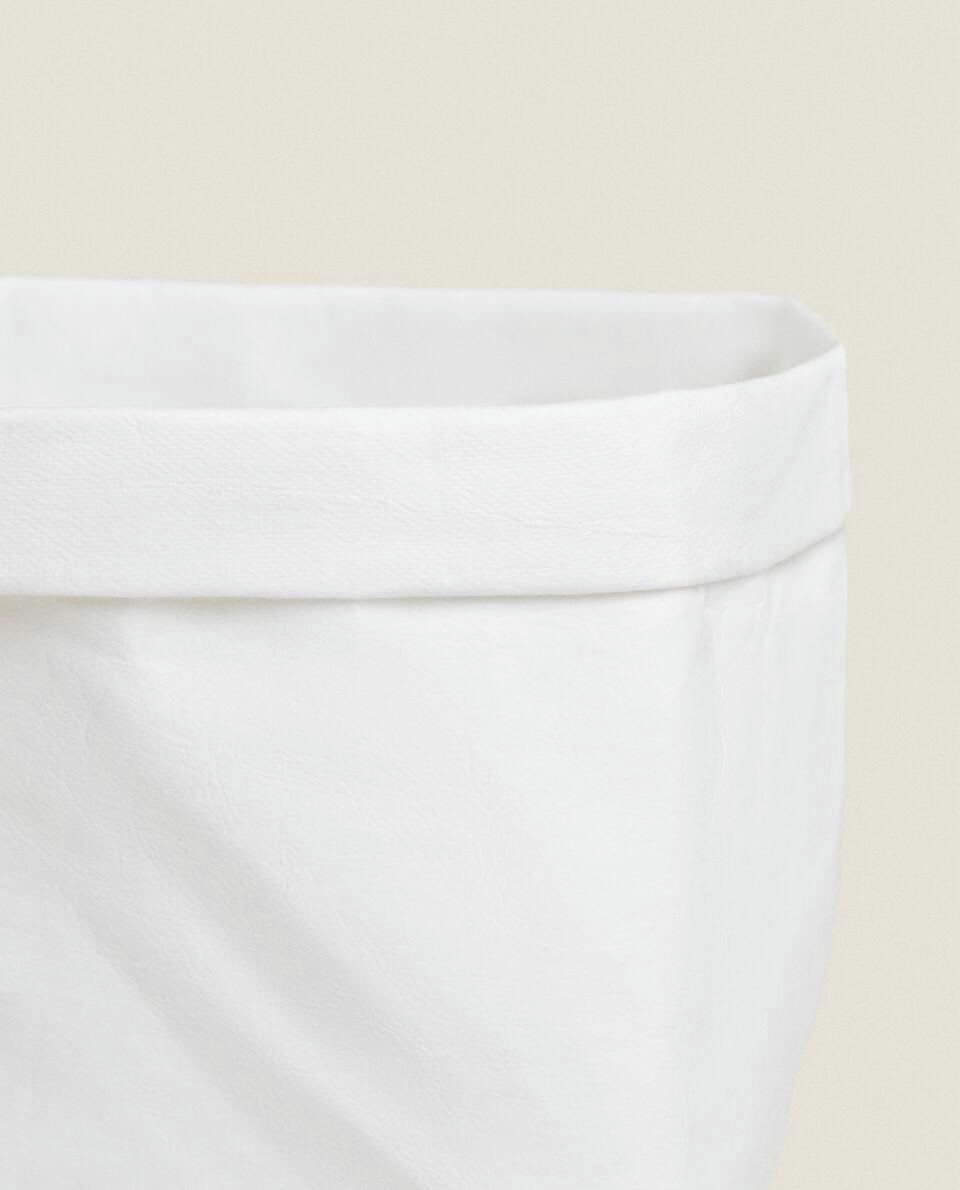 CESTO ORGANIZADOR COM EFEITO DE PAPEL