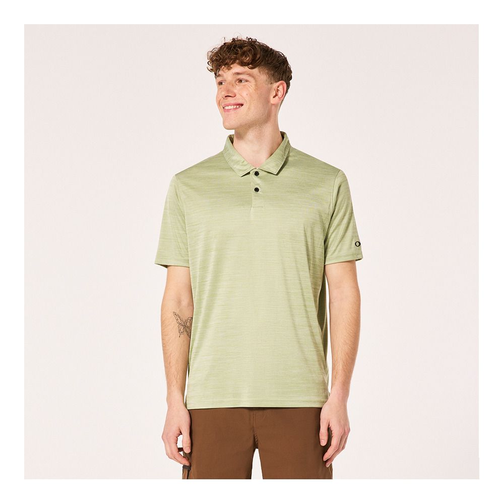 Oakley AERO HYDROLIX - Polo Homme new jade hthr