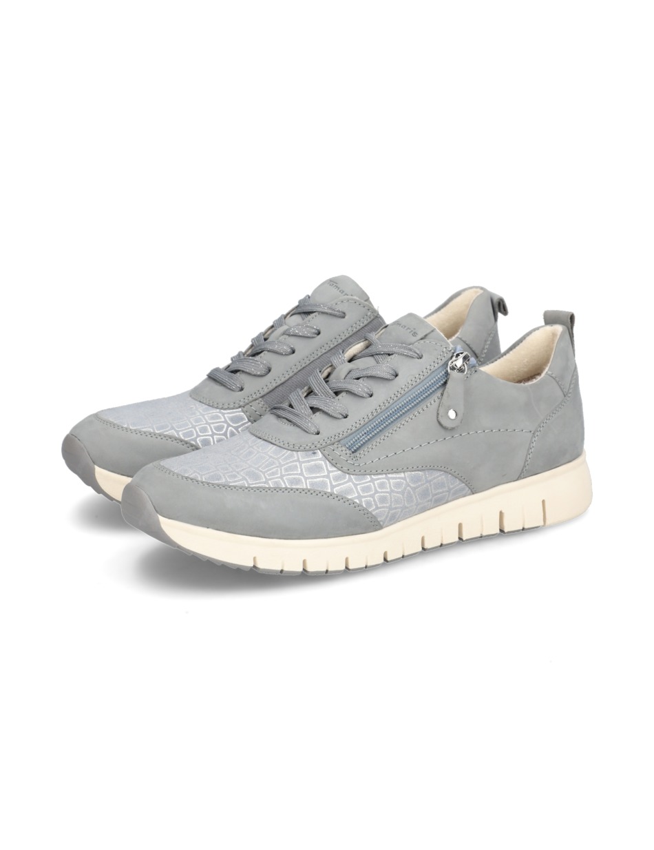 Lederkombination Sneaker