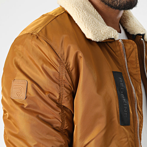 Bomber Col Fourrure Hermitage Allport Camel