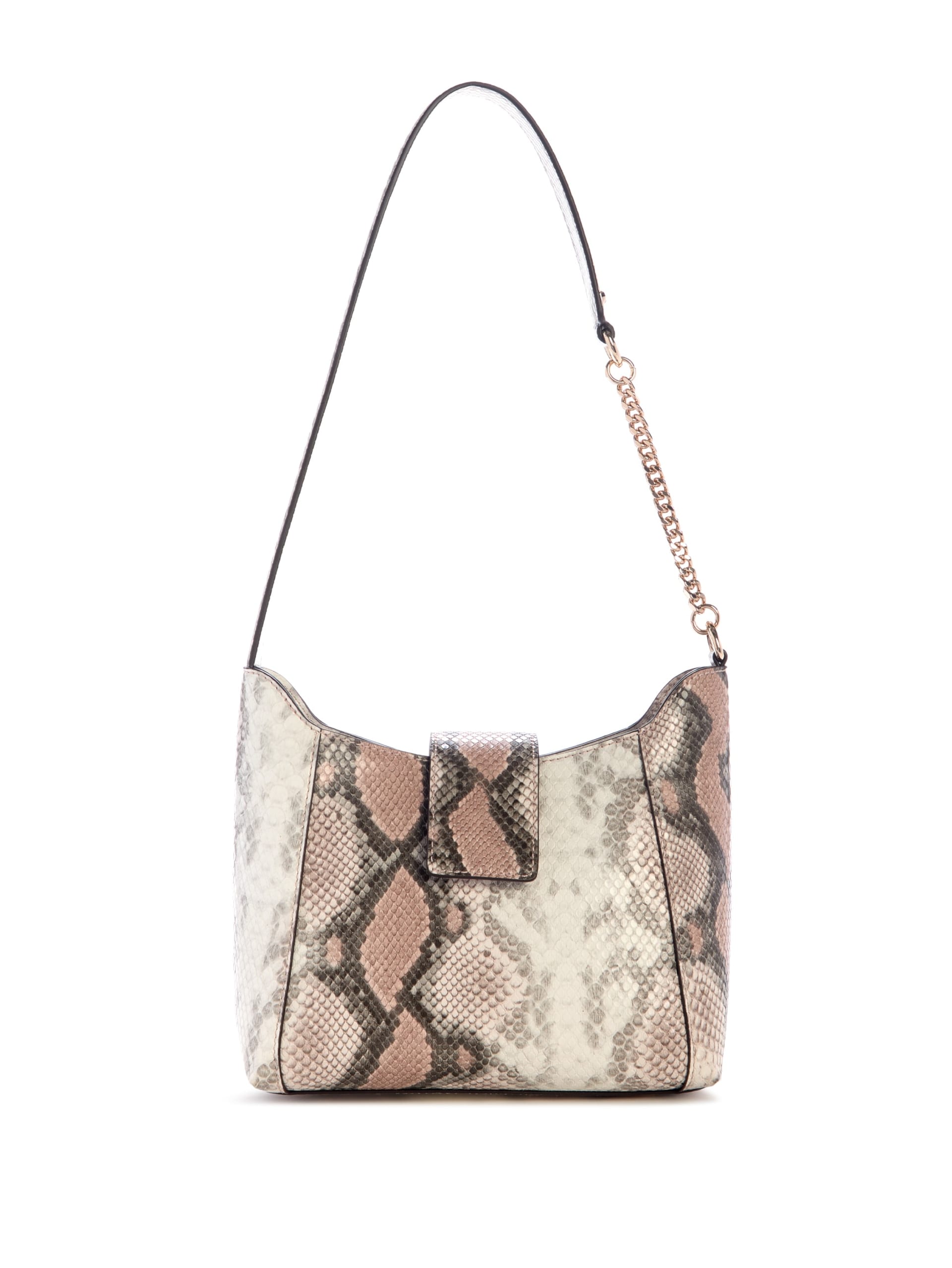 Bolsa Hobo Jane em Pele de Cobra