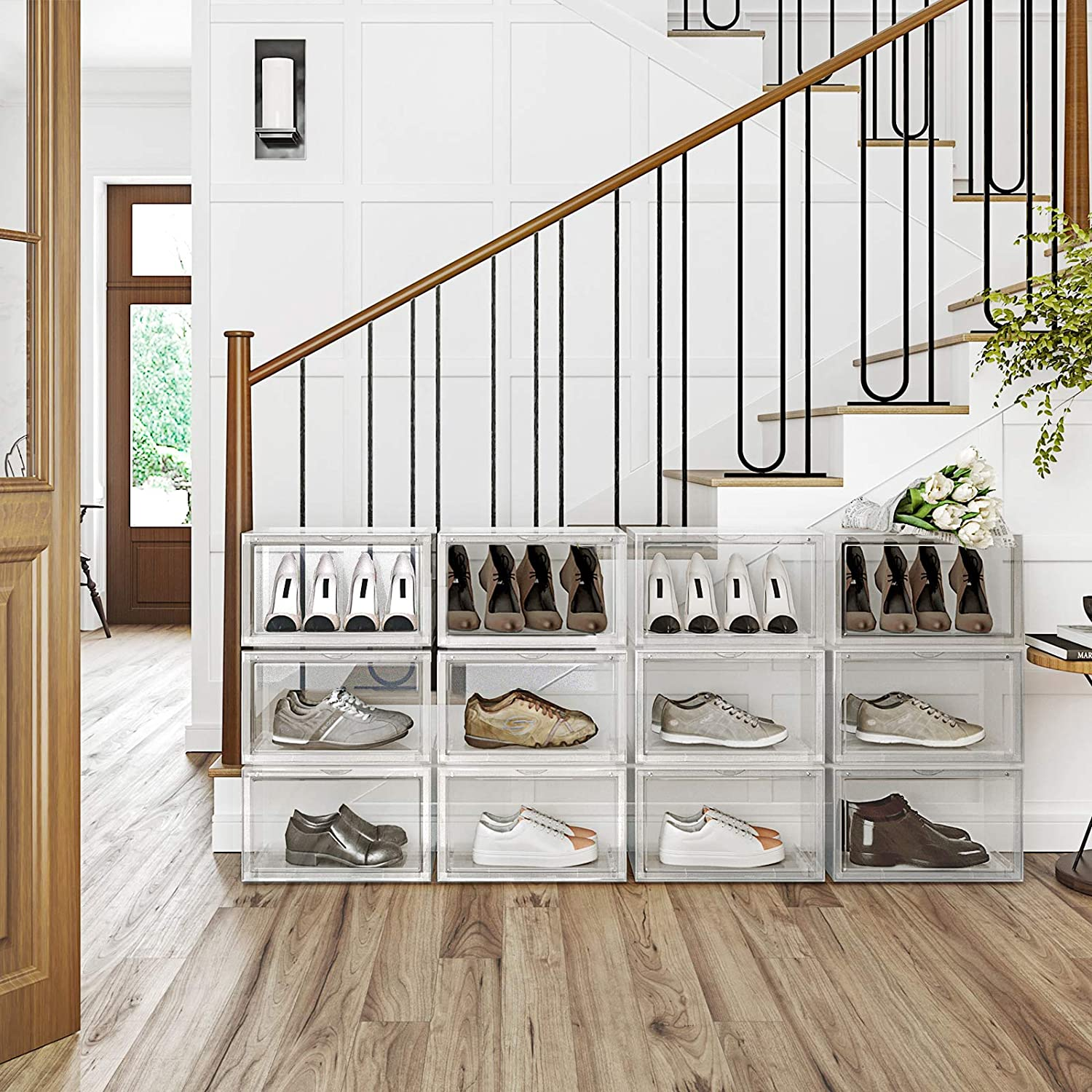 Schoenen opbergboxen - Indusign 6 stuks
