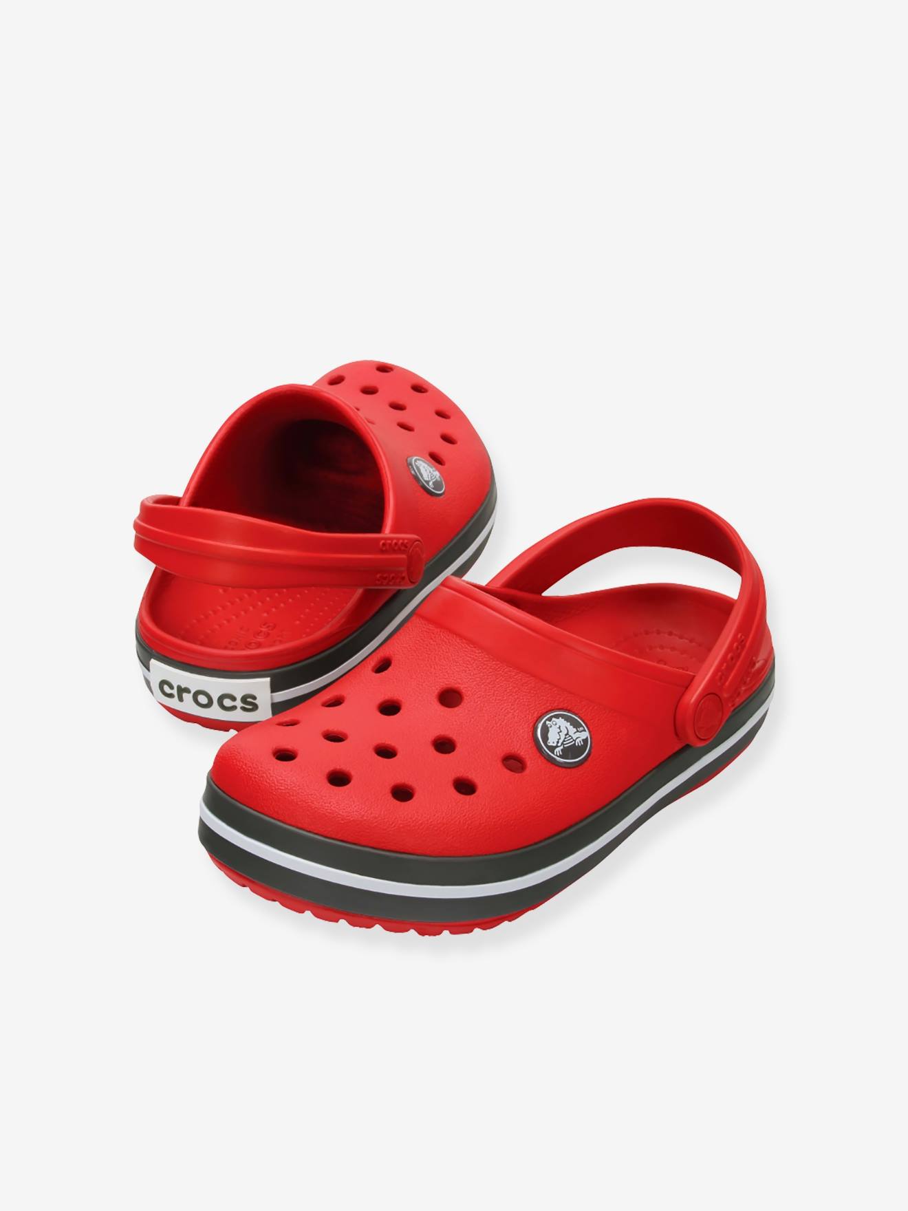 Crocband Clog K CROCS™ Clogs para meninos, tamanho médio, azul liso