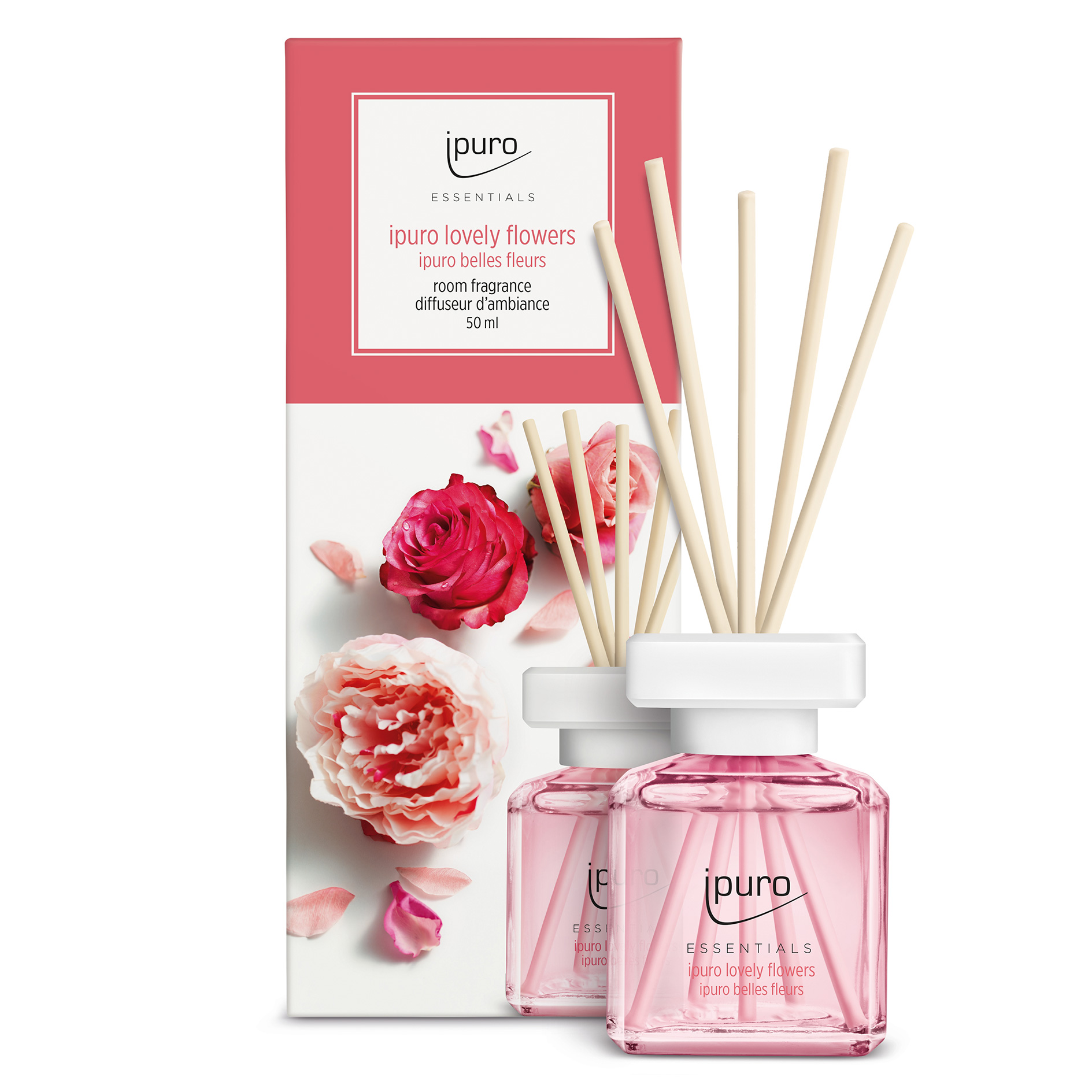 IPURO ESSENTIALS Raumduft - pink - lovely flowers - 50 ml