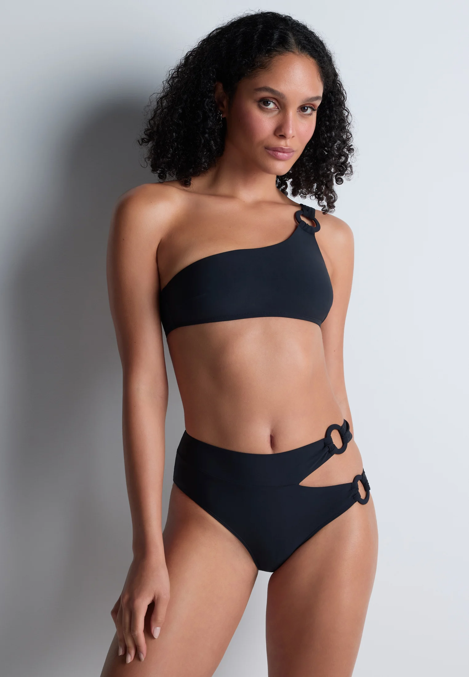 CALL OF THE SEA - Bas de maillot de bain culotte taille haute | Noir