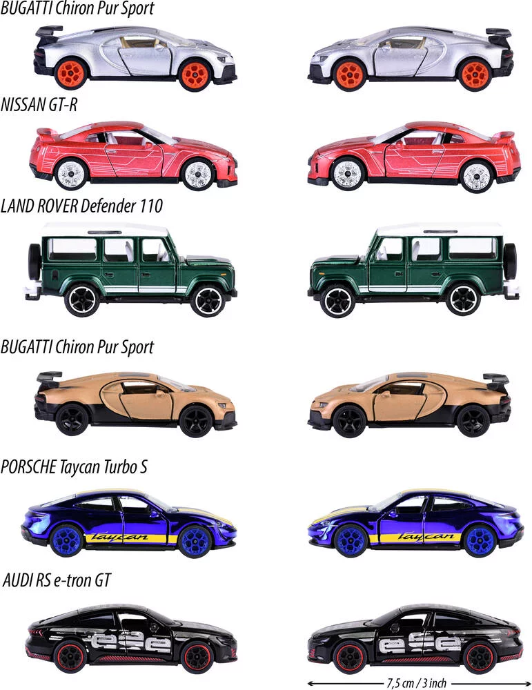 MAJORETTE DELUXE 1 VOITURE