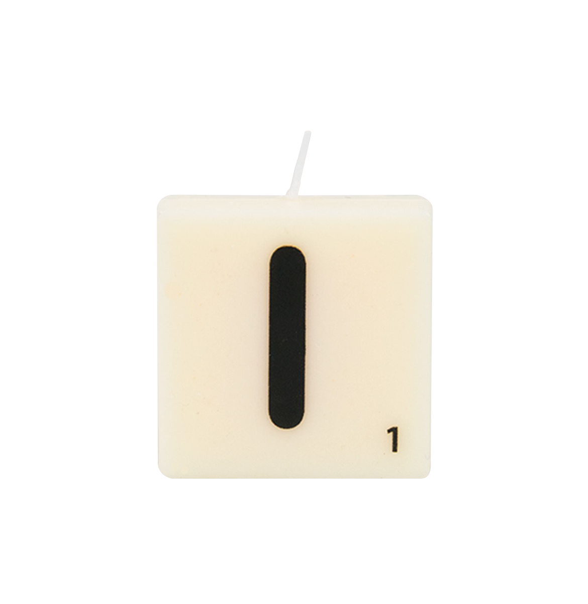 Bougie lettre i The Gift Label
