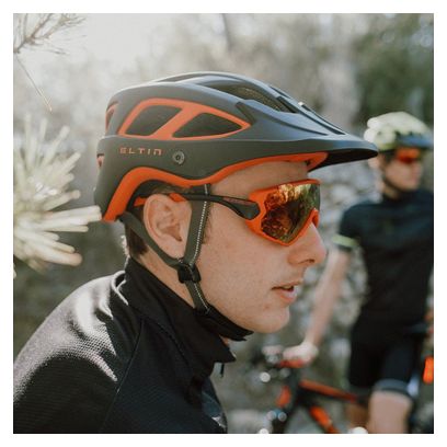 Lunettes Eltin Full Oversize Rouge et Noir