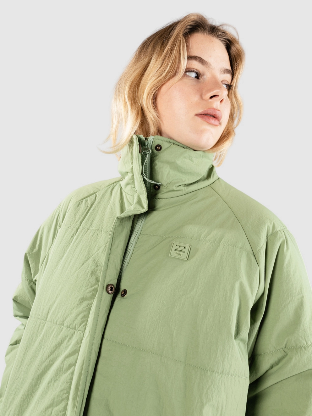 Billabong High Route Puffer Jacket salty sage